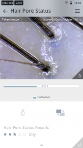 skin analysis device