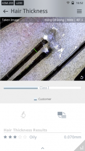 skin analysis device