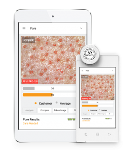 skin analyzer device