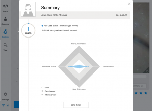 hair scalp analyzer